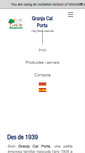 Mobile Screenshot of granjacalporta.com